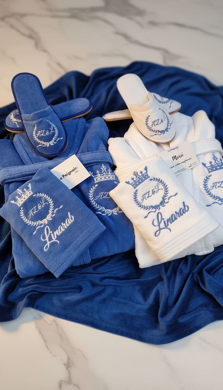 Pack Couple - Bleu et Blanc